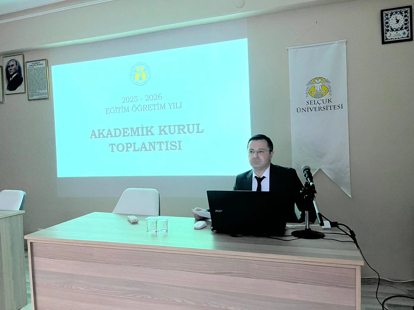 2025-2026 Eğitim Öğretim Yılı Akademik Kurul Toplantısı Gerçekleştirildi